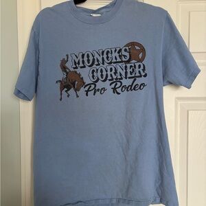 Moncks Corner Pro Rodeo Graphic Tee - Light Blue